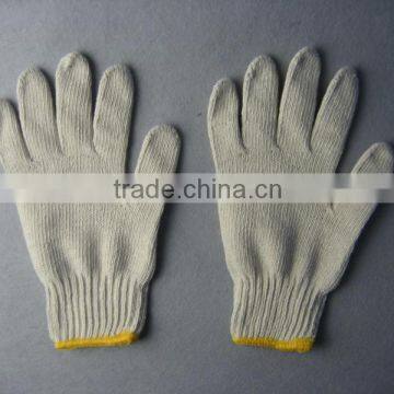 7g Natural Color Knitted Work Glove