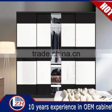 High Quality Bedroom Wardrobe Sliding Door Laminate Designs