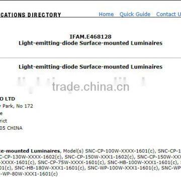 Factory Direct 120w UL DLC Module Led Wall Pack With High Lumen Efficiency for Parking Lot or Building photo-2