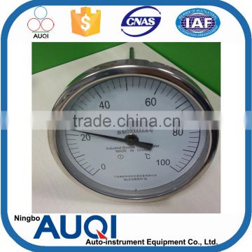 Pt100/K/E Type bimetal, -60--600 Degree Universal Joint Bimetal Thermostat, wholesale all directions bimetal thermometer