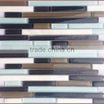 Stone Glass Mosaic Backsplash Tile, Kitchen Backsplash Tile