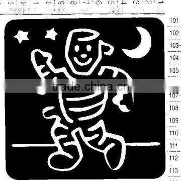 plastic drawing stencil for children