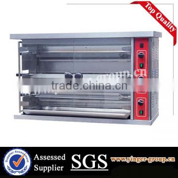 YGGT3-P Commercial Stainless Steel gas chicken rotisserie oven