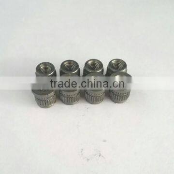 stainless steel knurled nut