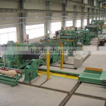 steel used coil slitting line with decoiler and recoiler