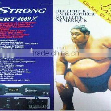 2014 hot selling factory strong mpeg4 satellite receiver srt 4669x