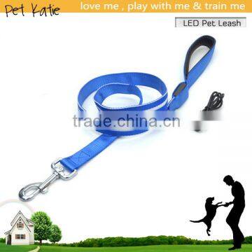 Best Pet Shop Supplies Colorful Webbing Quality LED Lighted Leash