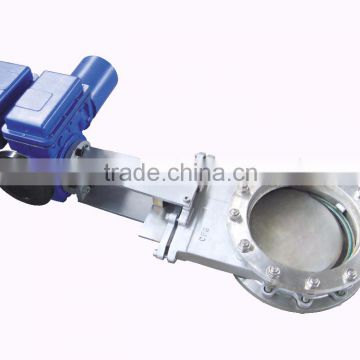 actuator knife gate valve with hand wheel