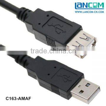 Golden Plated OEM Durable Universal USB 2.0 Extension cable AM/AF for charging and date android