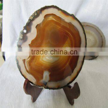 Agate Treasure Basin Glass Art Home Decoration For Tabletop Display