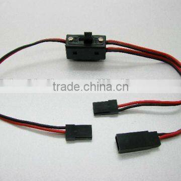 RC Switch LED Receiver Battery On Off with JR Connectors Servo Lead cable