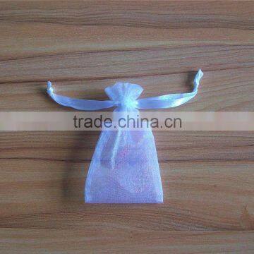 nautical gift bags organza bags for weddings/red organza pouch/zipper cosmetic pouch