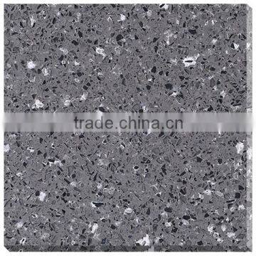 Grey artificial quartz stone countertop