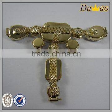 Classical Shoe Ornaments With Metal Chain for Women photo-5