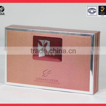 Economic Foldable Silver Card Cosmetic Box for Mask Wholesales photo-2