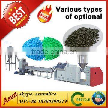 PET granule machine in recycled plastic