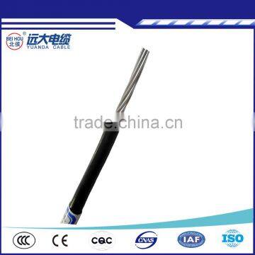 6mm Aging proof rubber insulation aluminum core wire