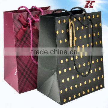 2013 High Quality Eco-Friendly Gift Paper Bag With Handle /Ladie Paper Bag Factory Direct Sale