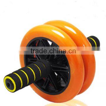 Colorful Dual exercise equipment slider roller ab abdominal wheel.