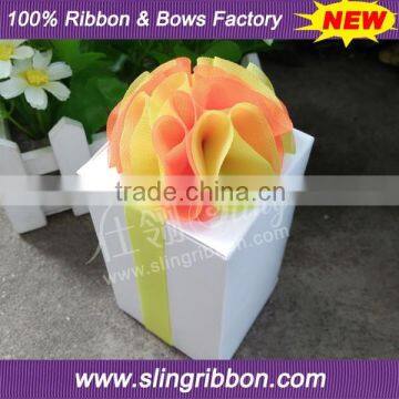 Chiffon & Satin Ribbon Packaging Bow