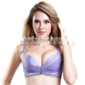 hot women peach push up bra