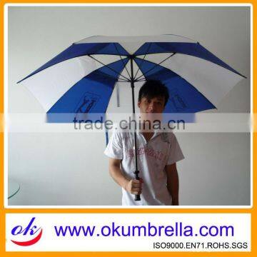 Screen printng custom advertising promotional luxury rain umbrella