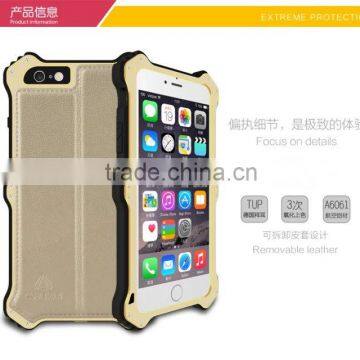 4.7inch!!! Mobile Phone Case For iPhone 6 Love Mei Case, for iPhone 6 Gold Love Mei Metal Aluminum Case for iPhone 6, Love Mei