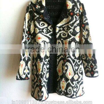 Traditional indian kantha coats Handmade kantha jackets, Printed kantha jackets