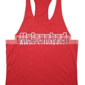 Customised low cut Tank top. men low cut singlet, men sleeveless t-shirt