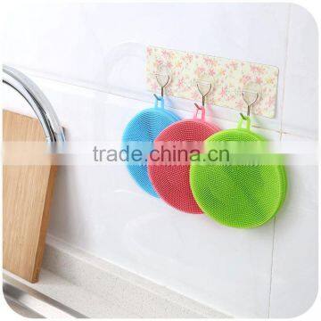 Silicone Antibacterial Scrubber for Dishwashing