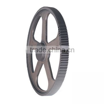 Large power transmission steel wheels