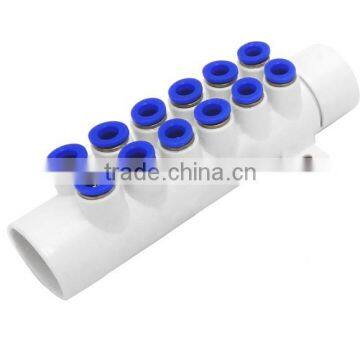 30-186 massage Bathtub 12 ports fast connection air manifold