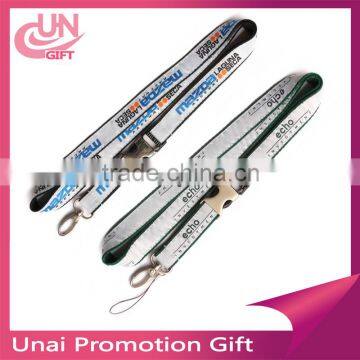 cheap custom fashion woven jacquard lanyards