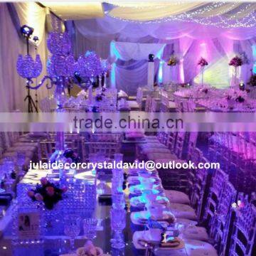 Beautiful crystal wedding decorations crystal candle holder