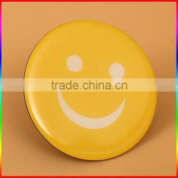 smile face round epoxy sticker(strong stick)