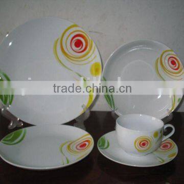 20pcs round dinner set