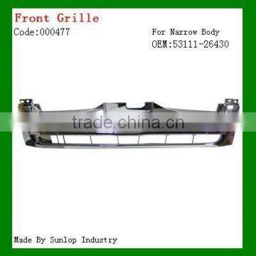 toyota hiace front grille 000477 hiace narrow body front grille chrome front grille for hiace