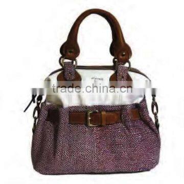 Handbag Leather printed 1047