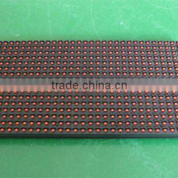 whole sale price outdoor red color p10 led moving sign module