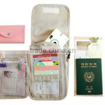 Mini Cute Travel Passport ID Holder Bag with Long Strap,Best OEM Manufacture Designer Shoulder Bag for Women