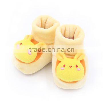 super soft newborn shoes yellow cute rabbit