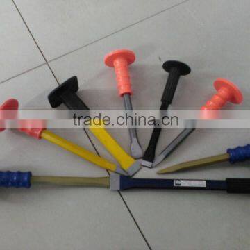 Best Quality of Stone Chisels and Popular Rubber Grip Cold Steel Chisel