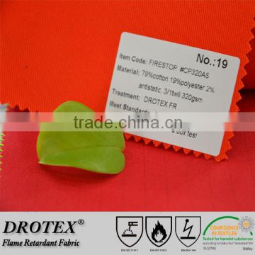 High Quality fabric flame retardant and water&oil repellent fabric