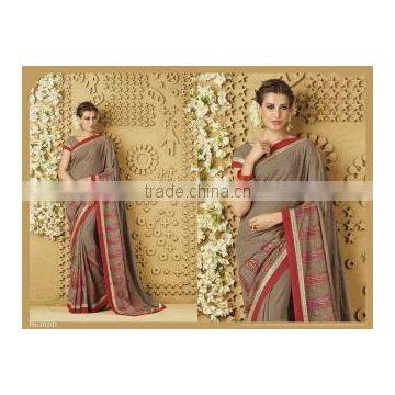 Concinnonous Pink Cotton Saree/designer Sarees Online Shopping photo-6