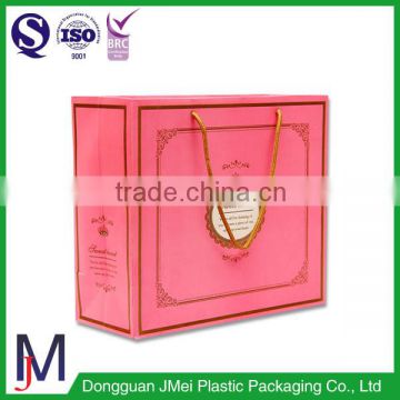 wholesale reusable grocery bags pink bulk paper bags gift shopping bags