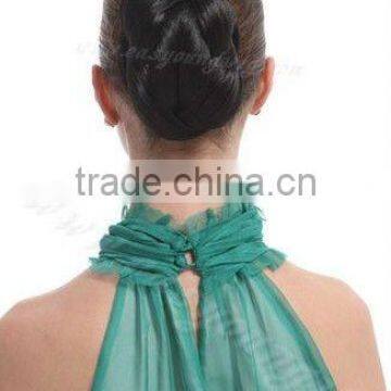 Dancer synthetic hair clip chignon, bun comb hairpiece wholesale