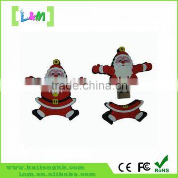 christmas present santa claus usb flash drive