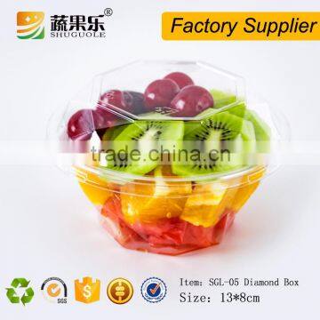 Disposable Plastic PET Fruit Salad Packaging Container photo-3