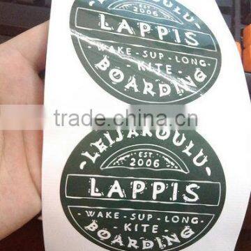 paper double sticker,toilet paper sticker,satin paper sticker