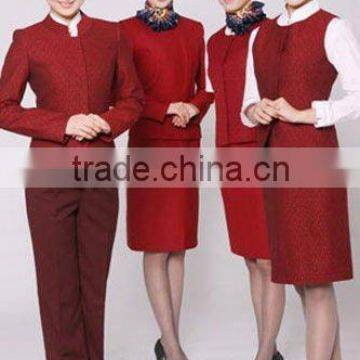 Customer-made elegant Airline waitress Uniform